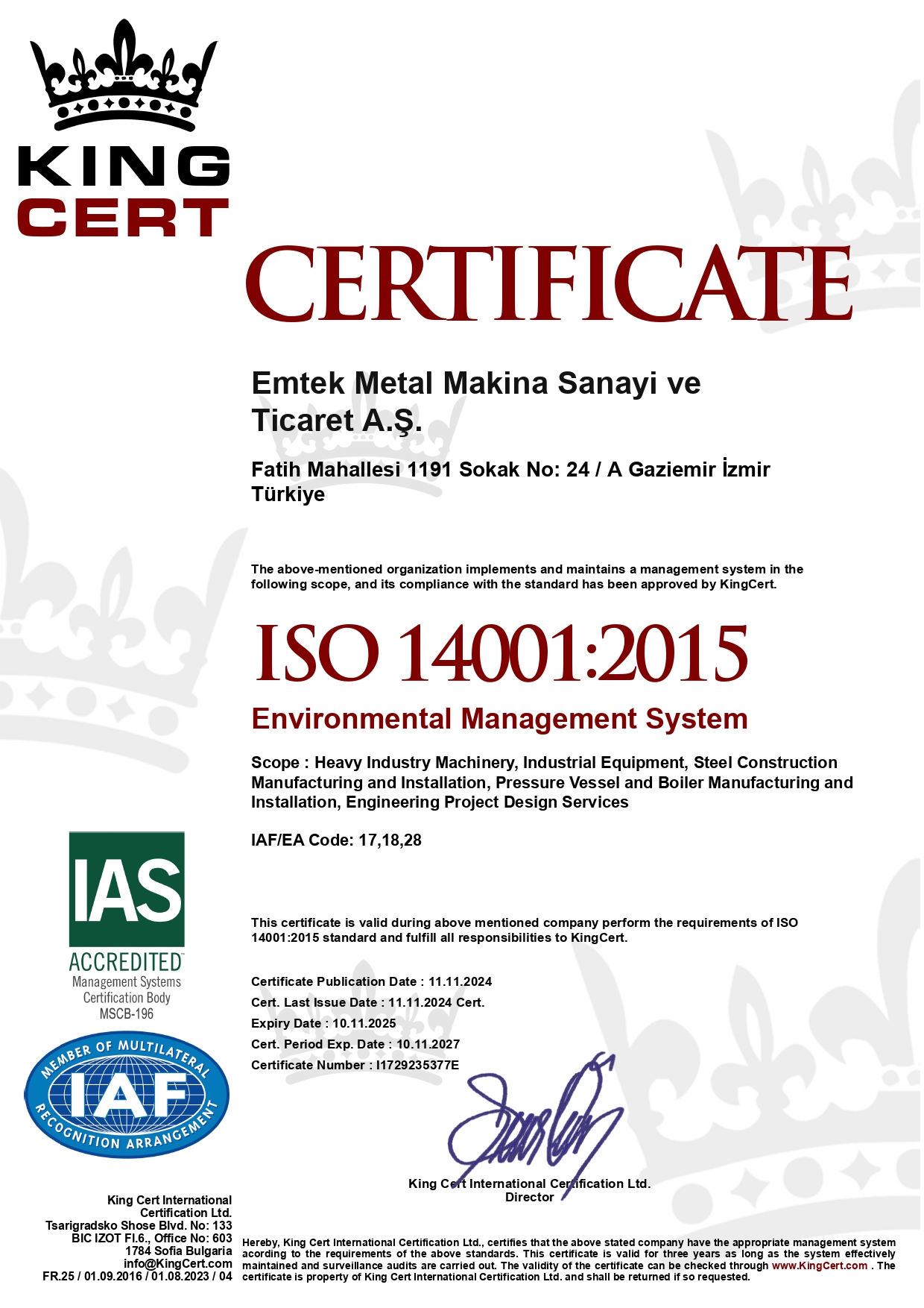 Emtek Metal | Emtek Metal 14001 2024